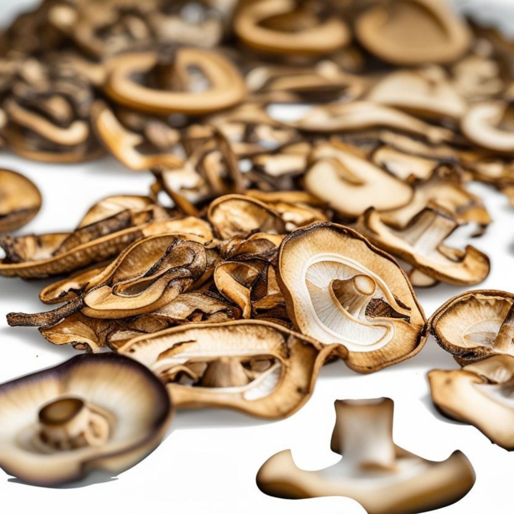 Premium Dried Shiitake Mushrooms (Slices)
